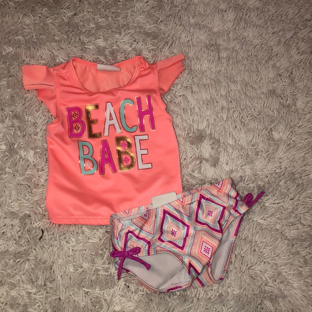 Beach Babe toddler swimsuit
